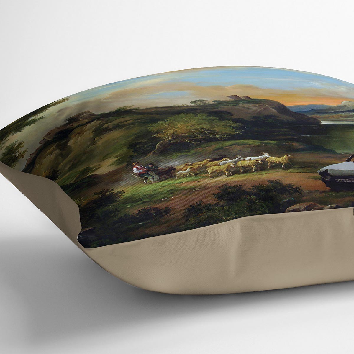 Banksy Vandalised Car Cushion