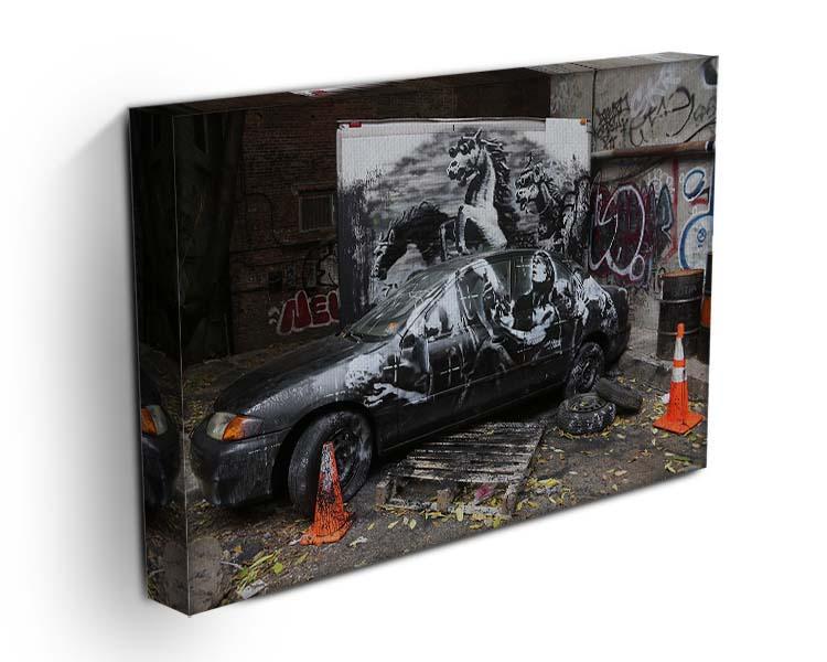 Banksy War Horse Canvas Print or Poster - Canvas Art Rocks - 3