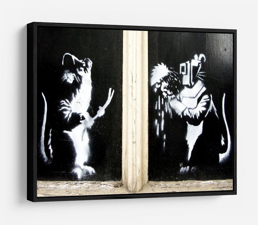 Banksy Welding Rats HD Metal Print