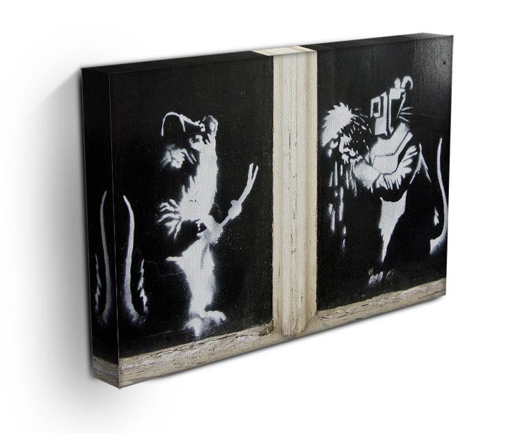 Banksy Welding Rats Print - Canvas Art Rocks - 3