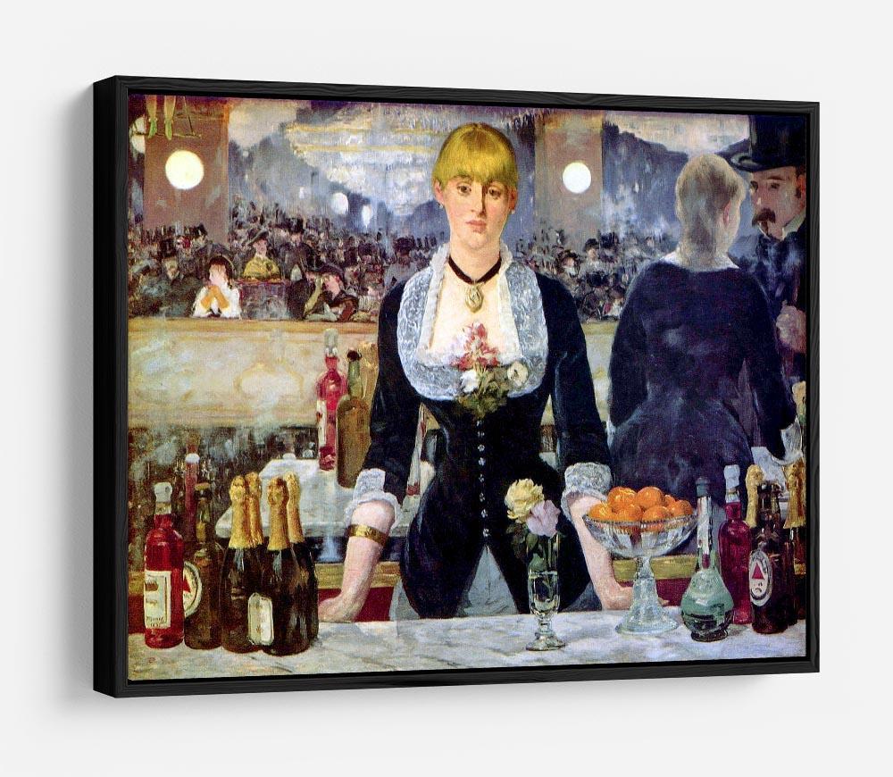 Bar in the Folies-Bergere by Manet HD Metal Print