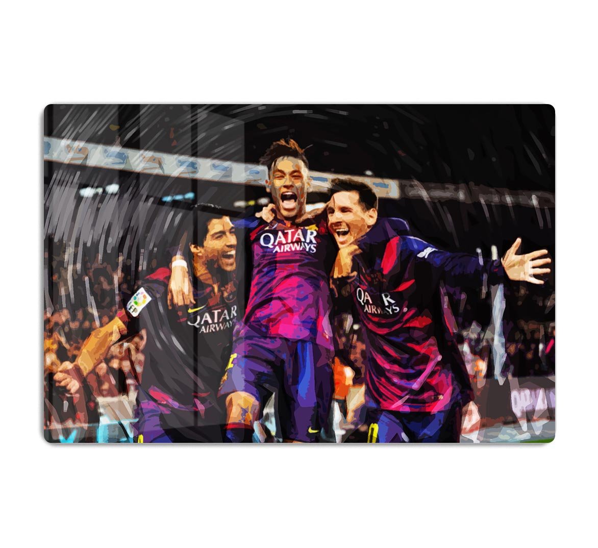 Barcelona Suarez Messi Neymar HD Metal Print