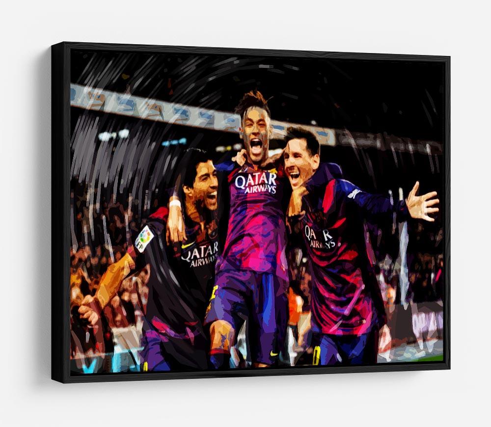 Barcelona Suarez Messi Neymar HD Metal Print