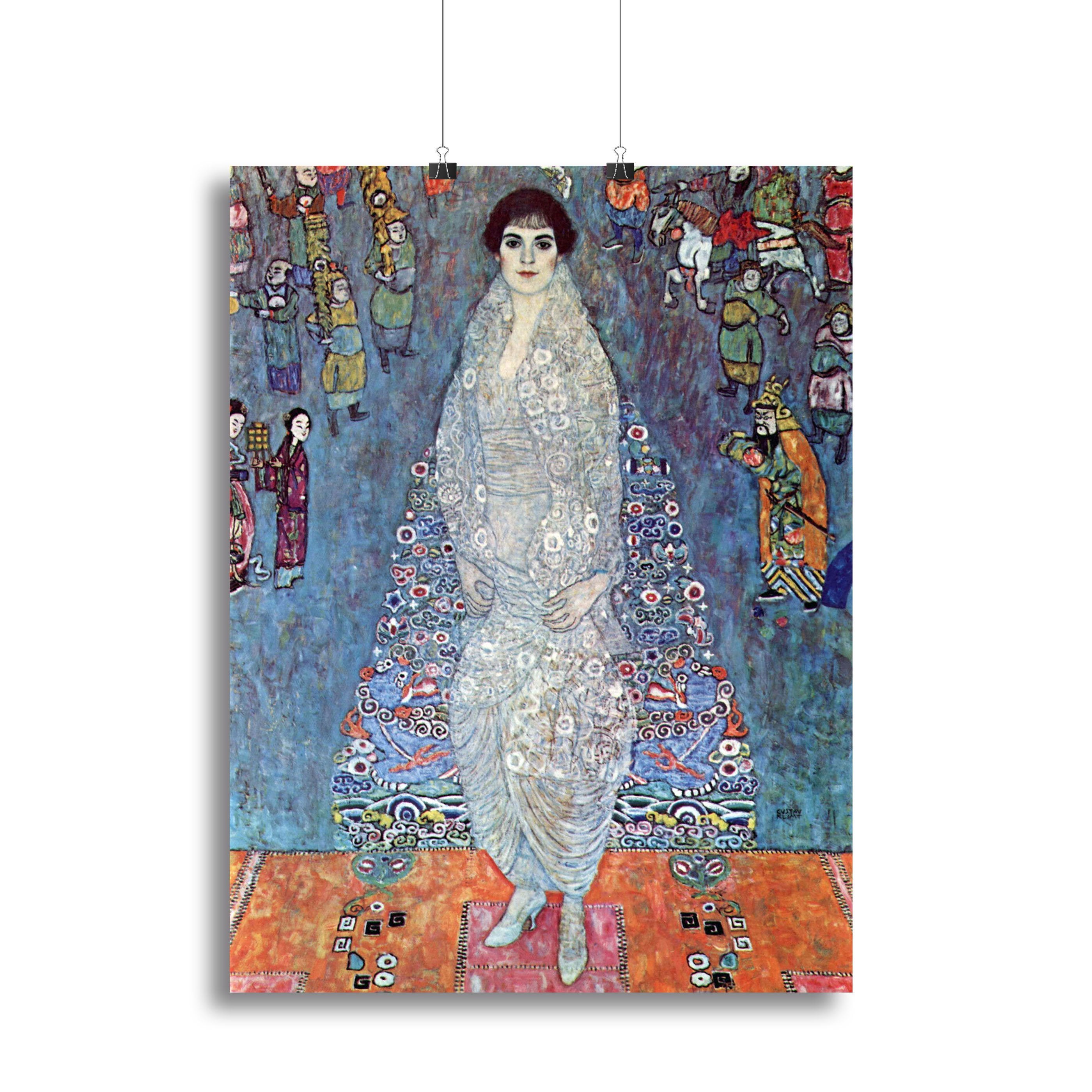 Baroness Elizabeth by Klimt Canvas Print or Poster