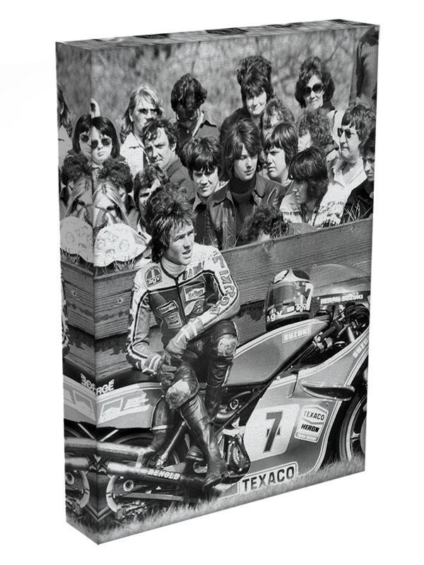 Barry Sheene motorcycle racer Canvas Print or Poster - Canvas Art Rocks - 3