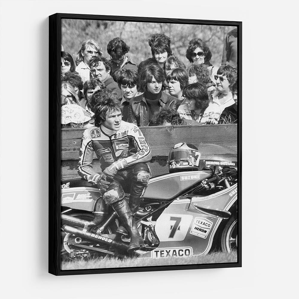 Barry Sheene motorcycle racer HD Metal Print