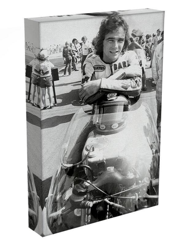 Barry Sheene motorcycle racing champion Canvas Print or Poster - Canvas Art Rocks - 3
