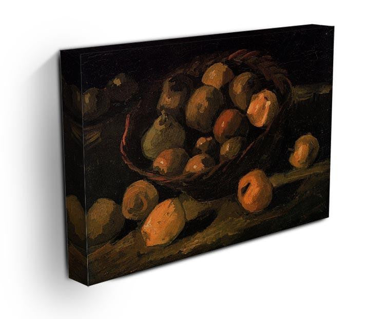 Basket of Apples by Van Gogh Canvas Print & Poster - Canvas Art Rocks - 3