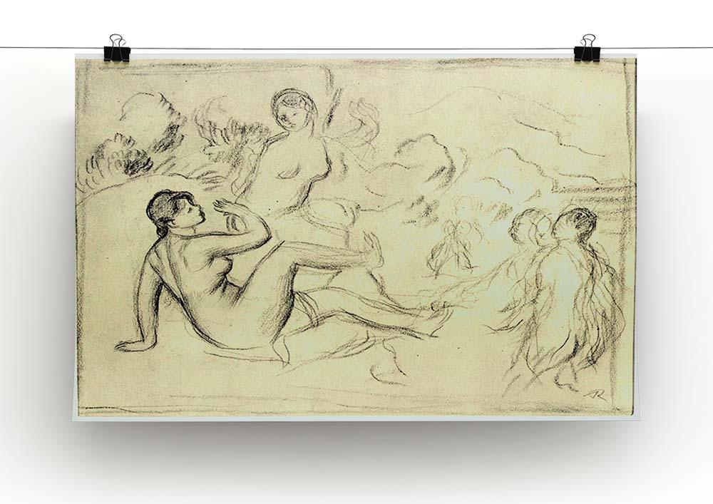 Bather 2 by Renoir Canvas Print or Poster - Canvas Art Rocks - 2