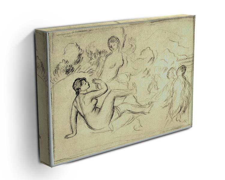 Bather 2 by Renoir Canvas Print or Poster - Canvas Art Rocks - 3