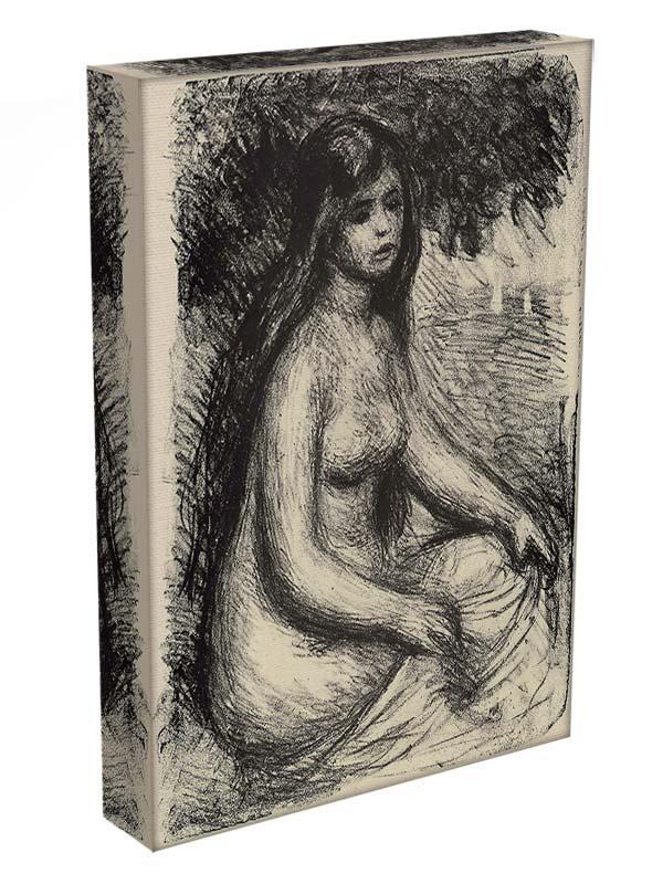 Bather 3 by Renoir Canvas Print or Poster - Canvas Art Rocks - 3