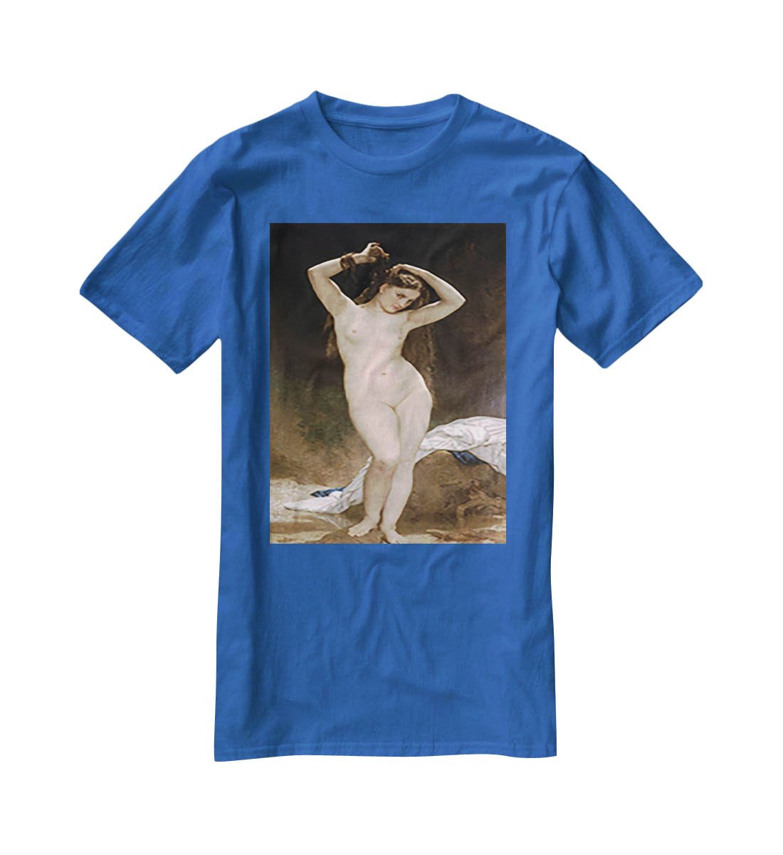 Bather By Bouguereau T-Shirt - Canvas Art Rocks - 2