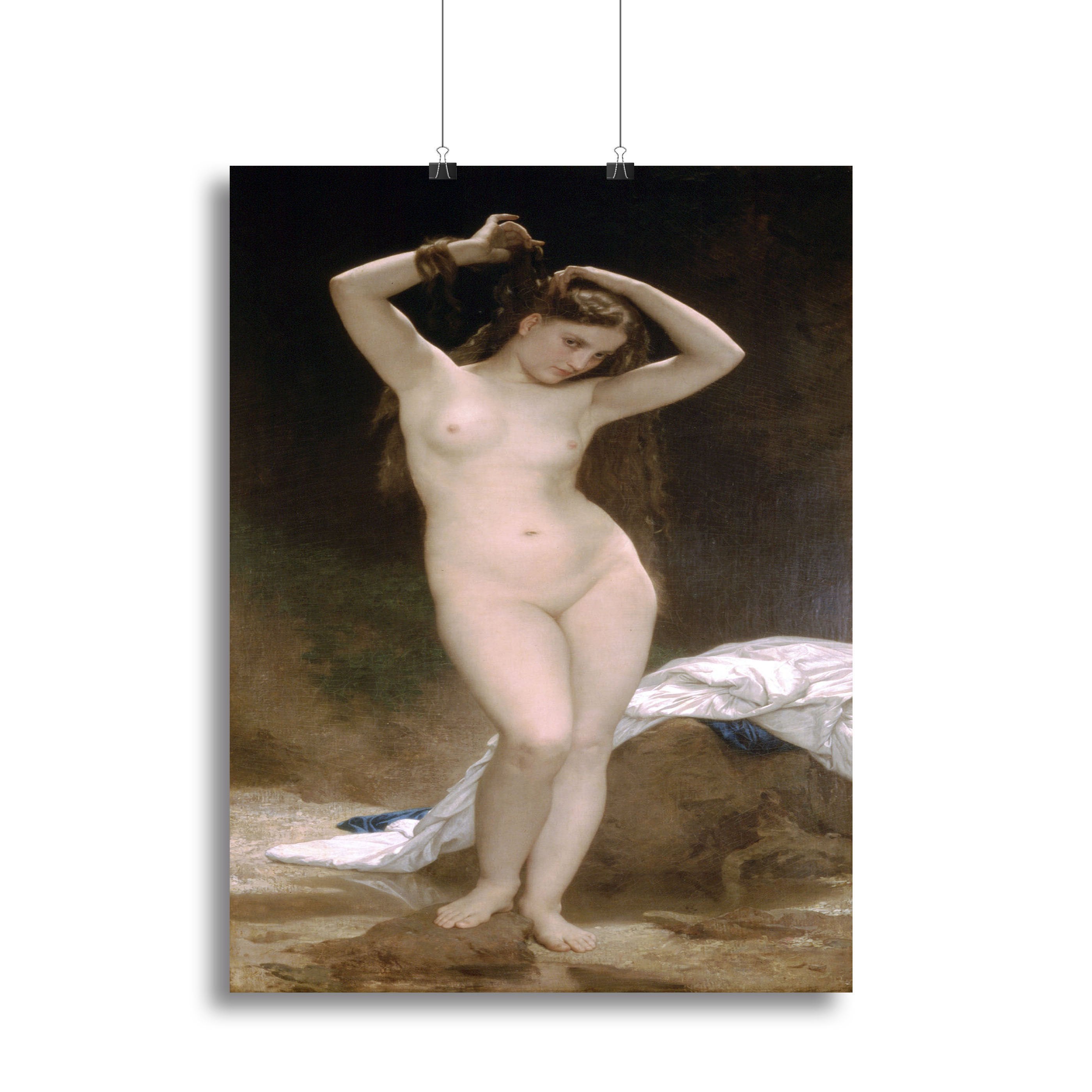 Bather By Bouguereau Canvas Print or Poster