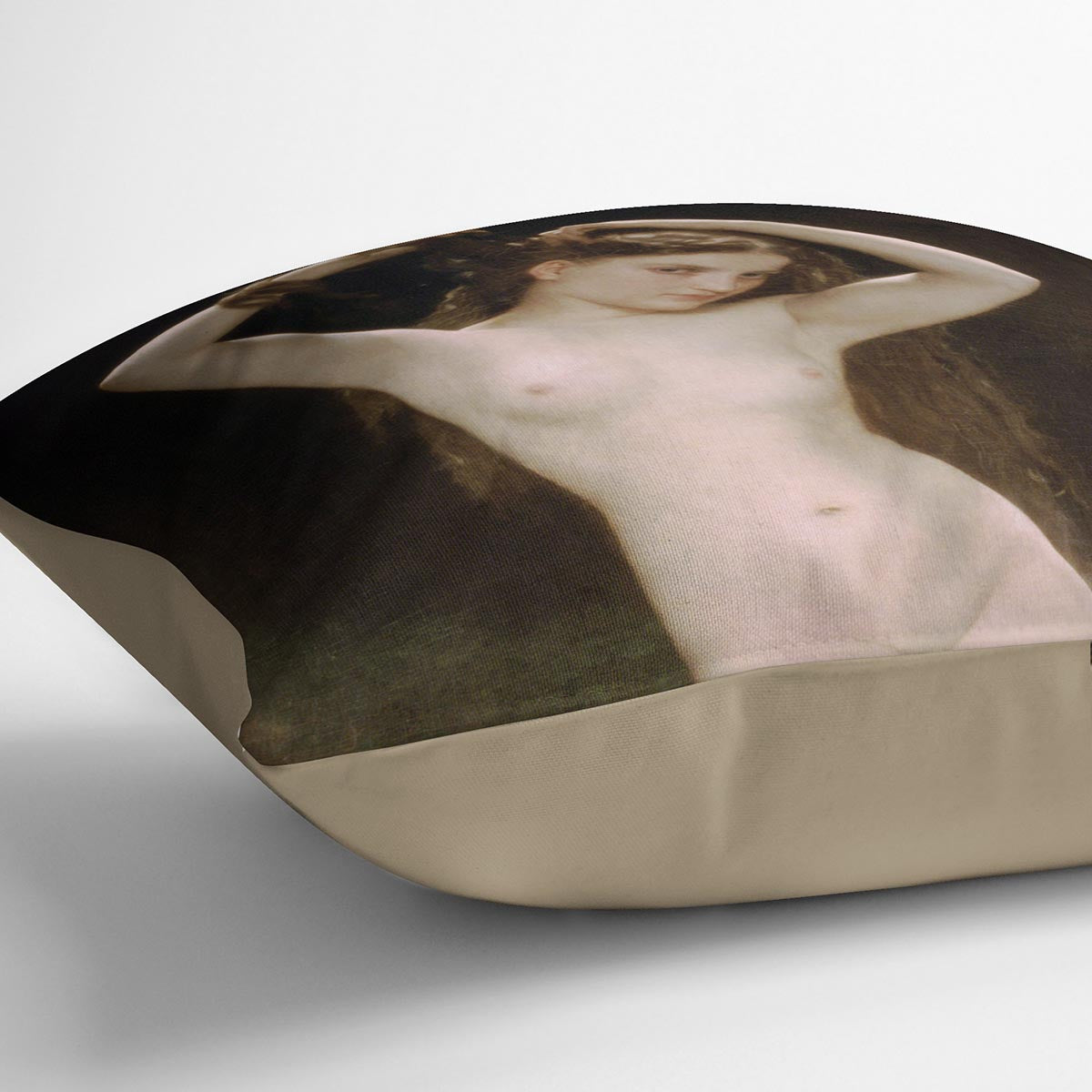 Bather By Bouguereau Cushion