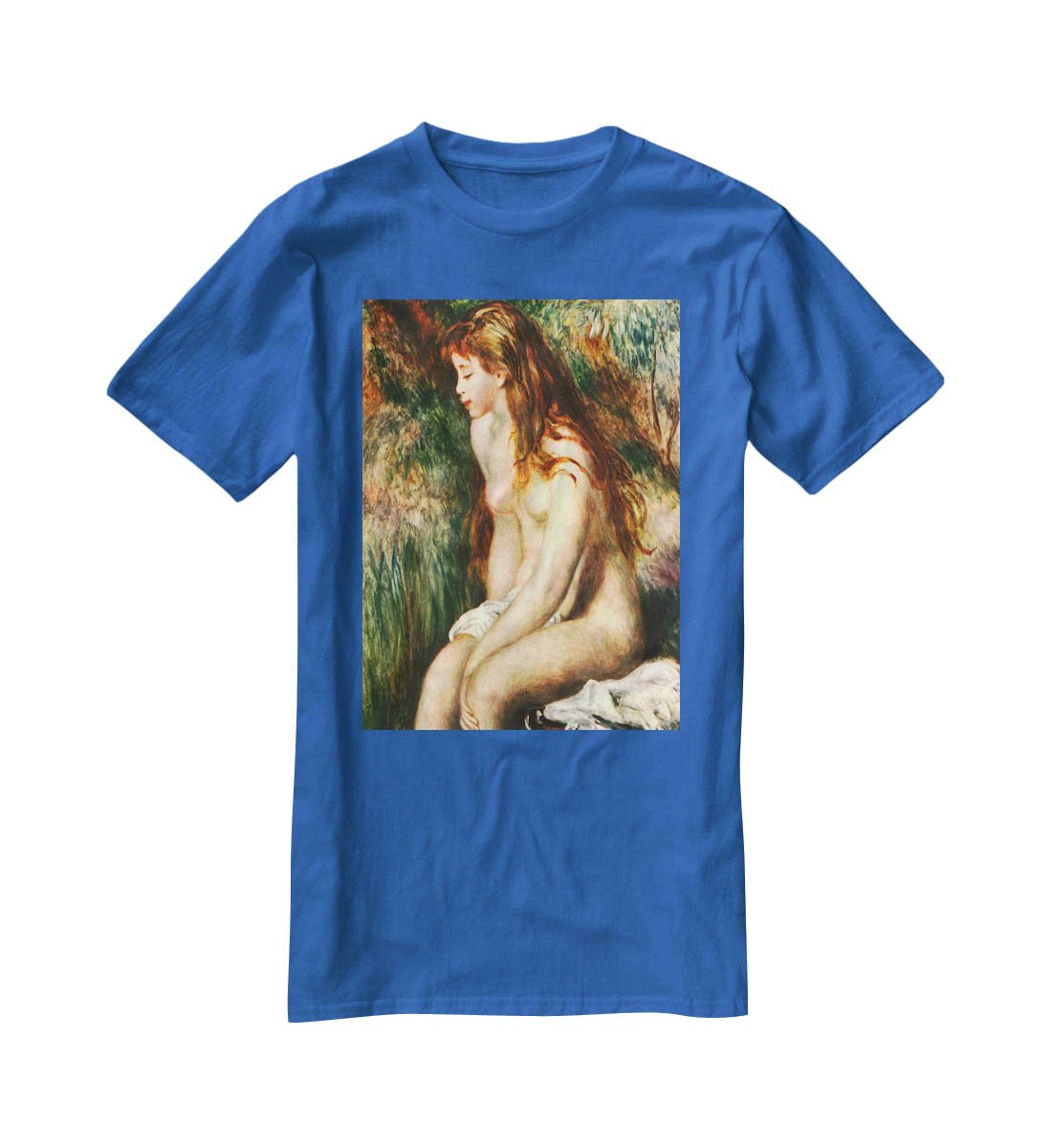 Bathing by Renoir T-Shirt - Canvas Art Rocks - 2