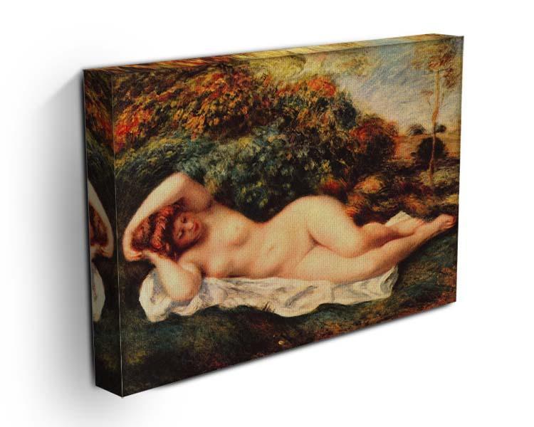 Bathing sleeping the baker by Renoir Canvas Print or Poster - Canvas Art Rocks - 3