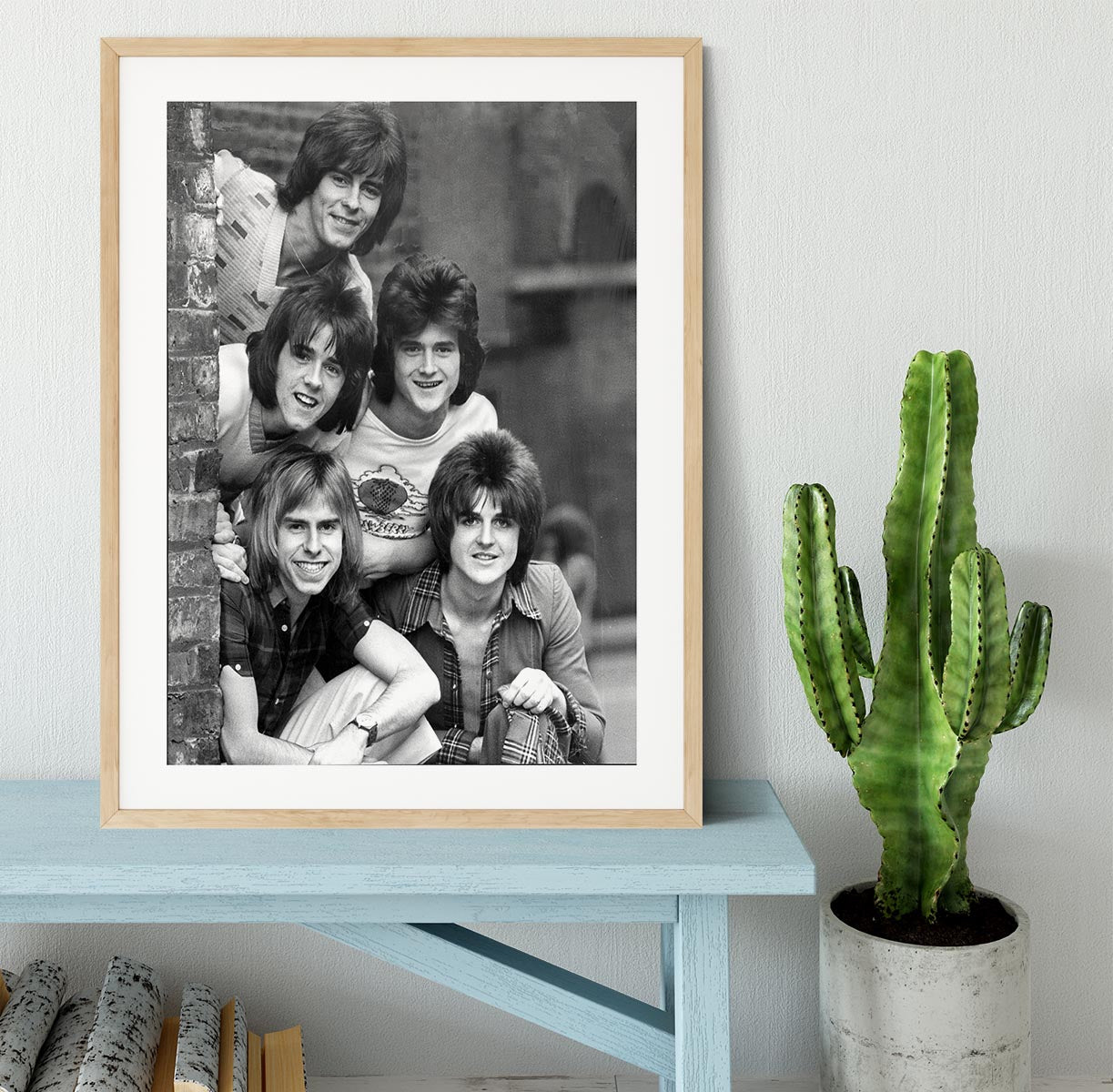 Bay City Rollers Framed Print - Canvas Art Rocks - 3