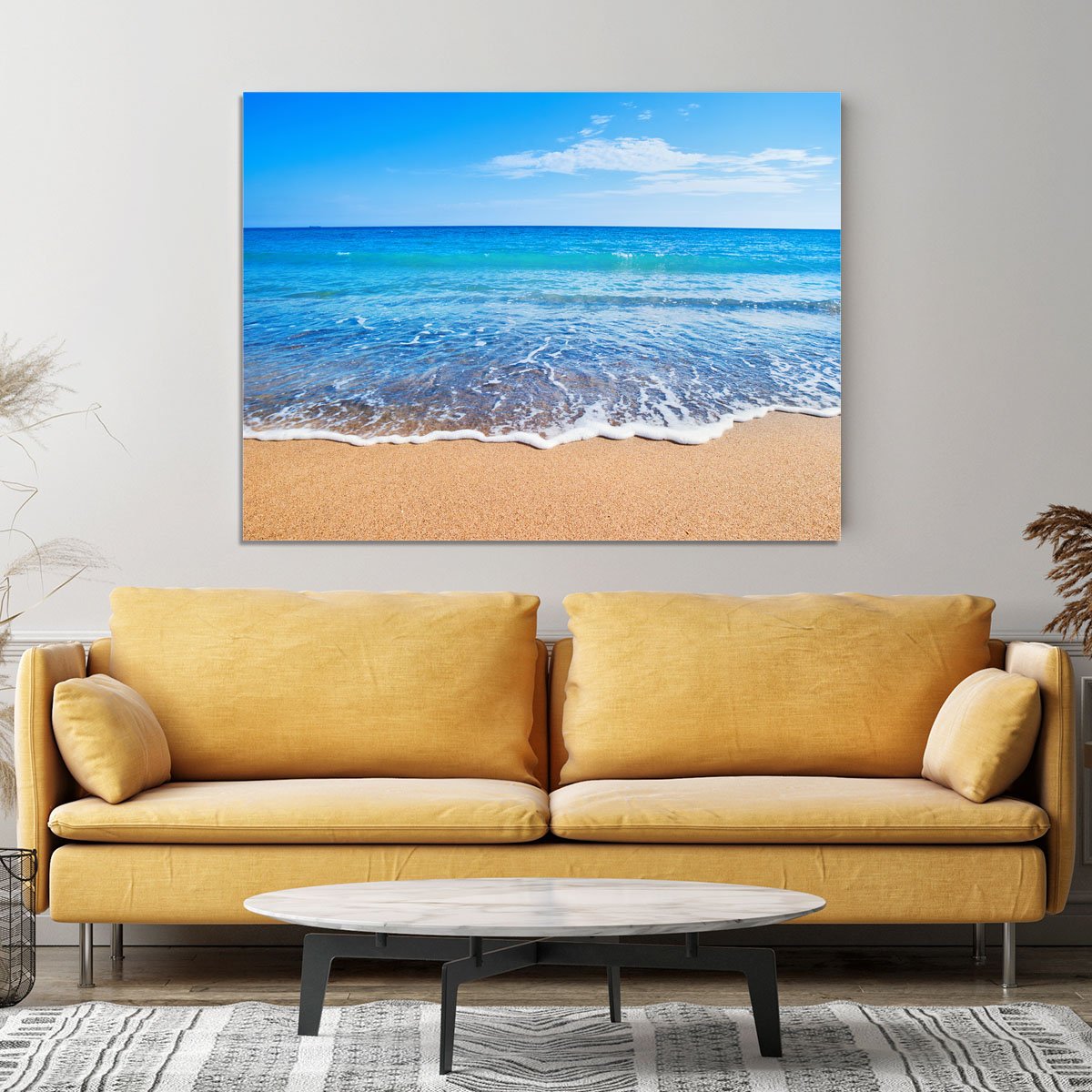Beach Waves Canvas Print or Poster