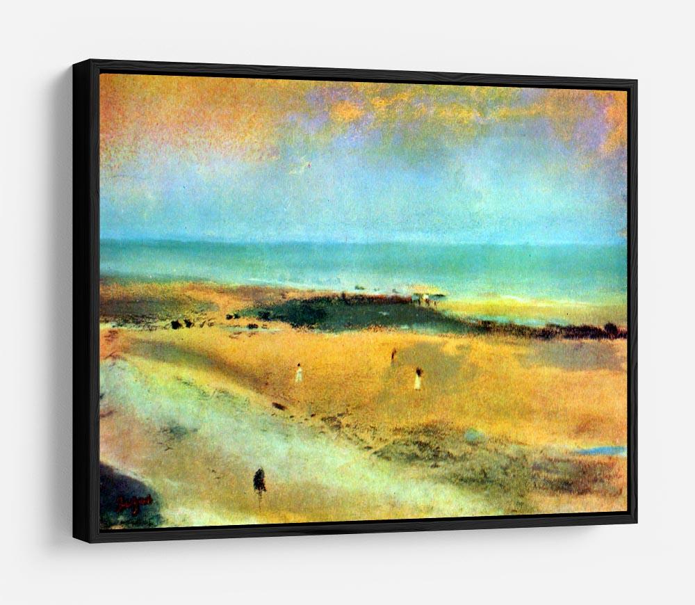 Beach at low tide 1 by Degas HD Metal Print - Canvas Art Rocks - 6