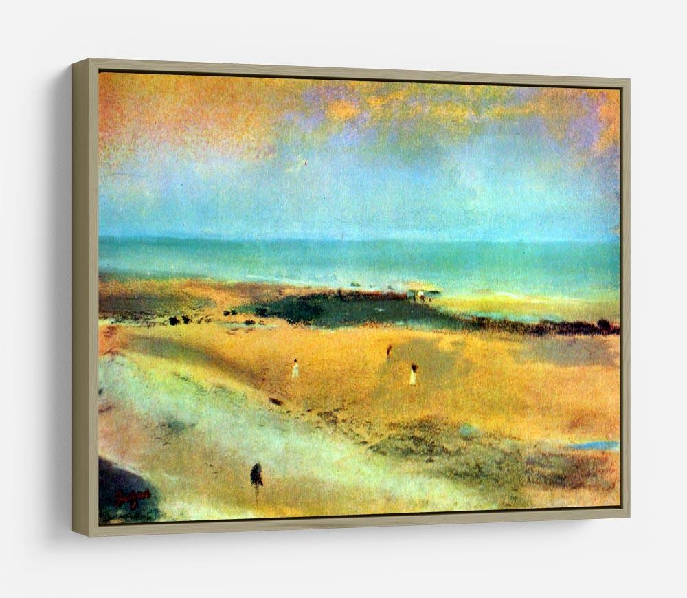 Beach at low tide 1 by Degas HD Metal Print - Canvas Art Rocks - 8
