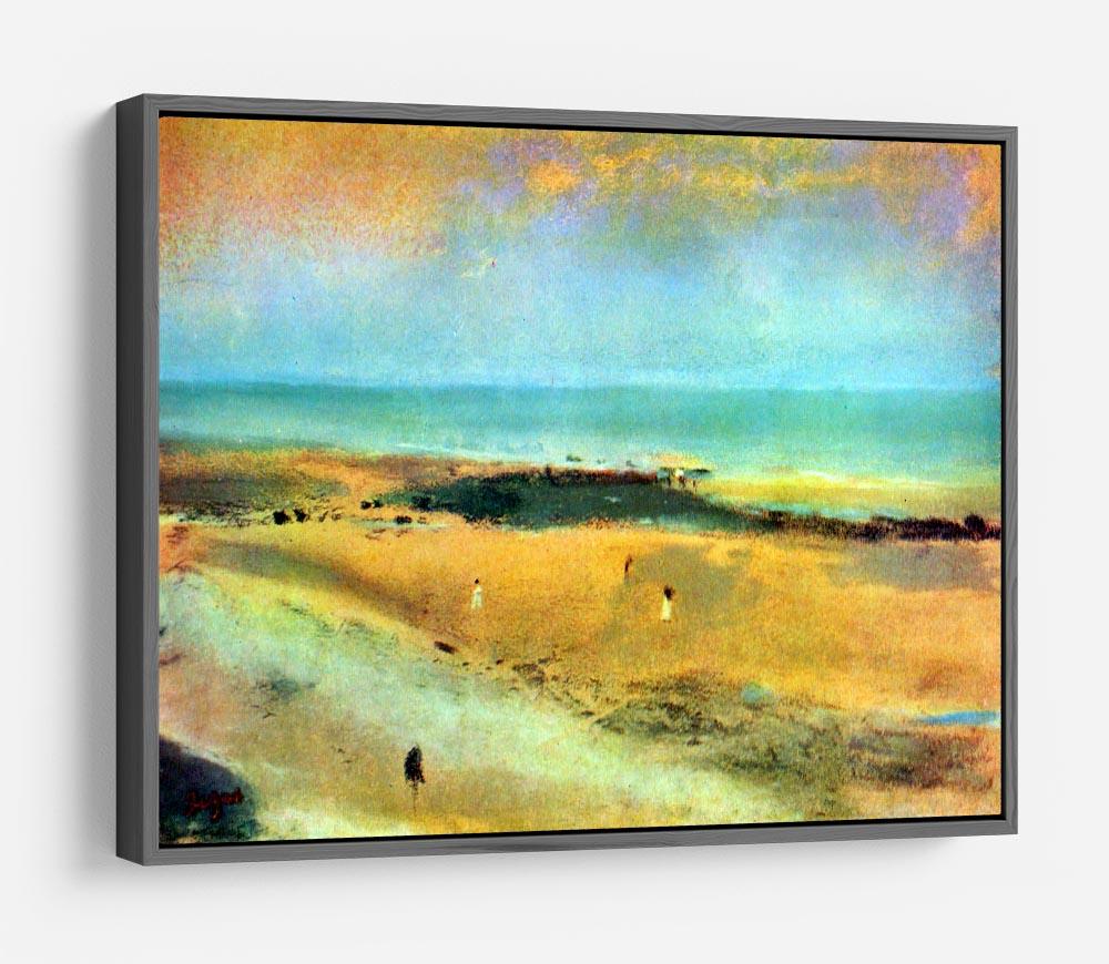 Beach at low tide 1 by Degas HD Metal Print - Canvas Art Rocks - 9