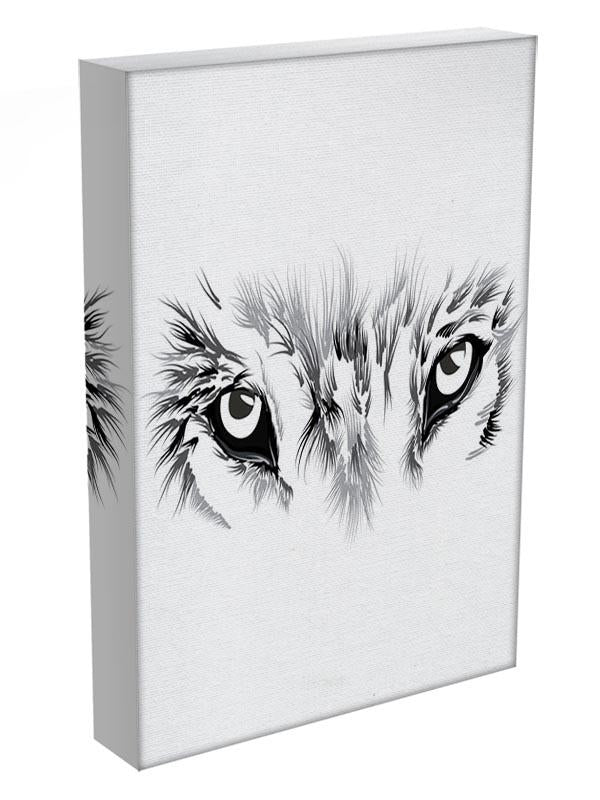 Beautiful Wolf face illustration Canvas Print or Poster - Canvas Art Rocks - 3