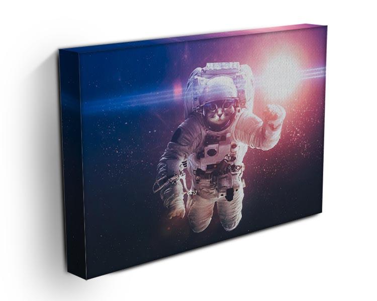 Beautiful cat in outer space Canvas Print or Poster - Canvas Art Rocks - 3