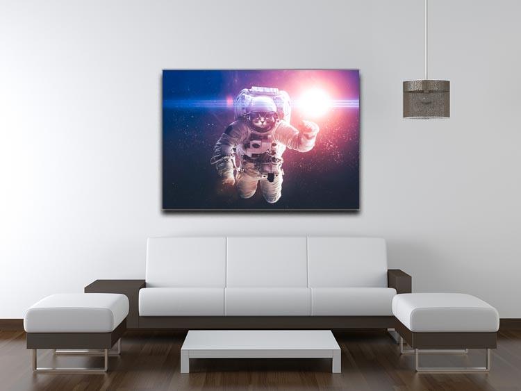 Beautiful cat in outer space Canvas Print or Poster - Canvas Art Rocks - 4