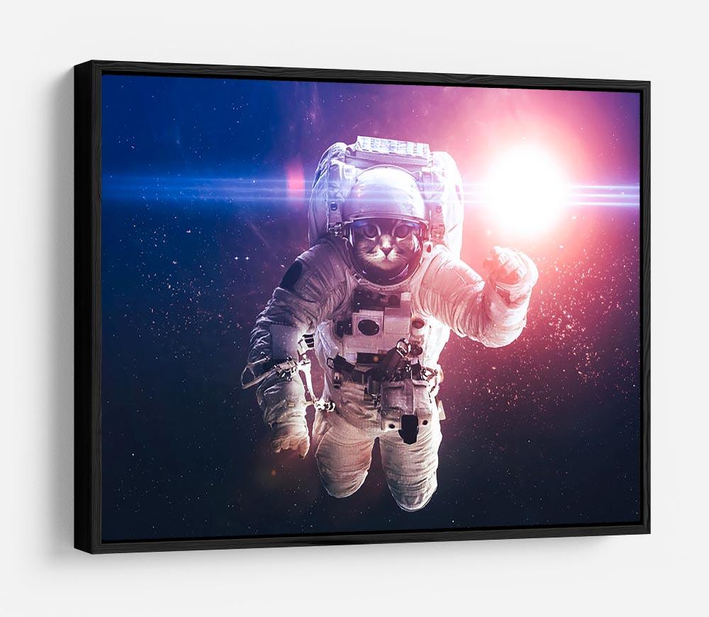 Beautiful cat in outer space HD Metal Print - Canvas Art Rocks - 6