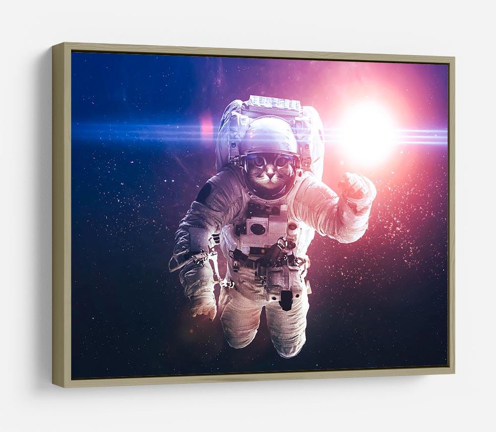 Beautiful cat in outer space HD Metal Print - Canvas Art Rocks - 8