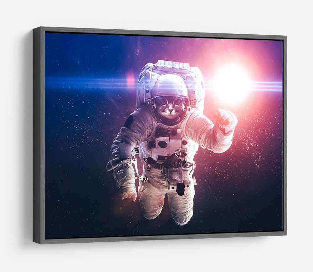 Beautiful cat in outer space HD Metal Print - Canvas Art Rocks - 9