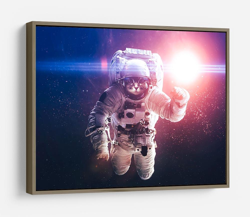 Beautiful cat in outer space HD Metal Print - Canvas Art Rocks - 10