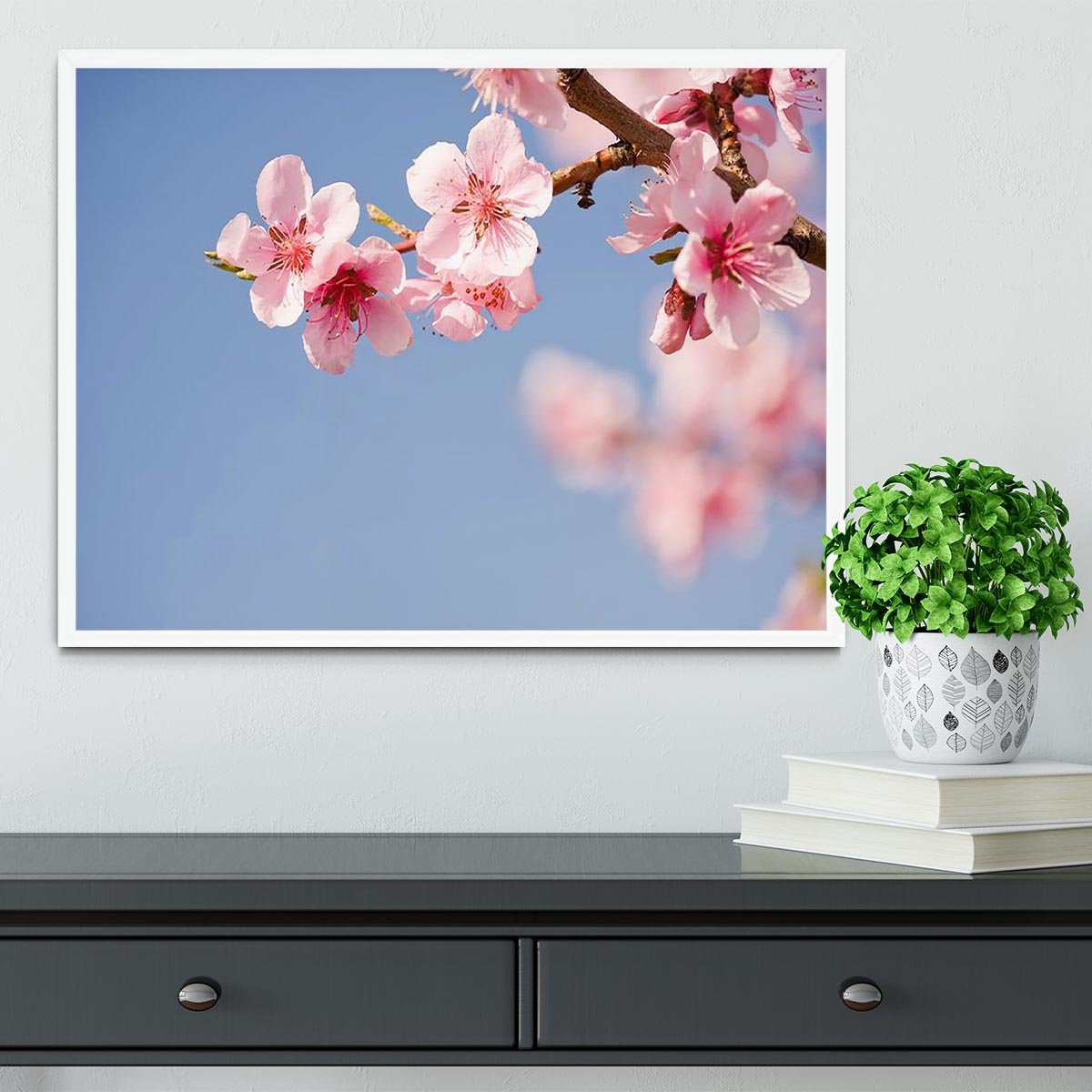 Beautiful colorful fresh spring flowers Framed Print - Canvas Art Rocks -6