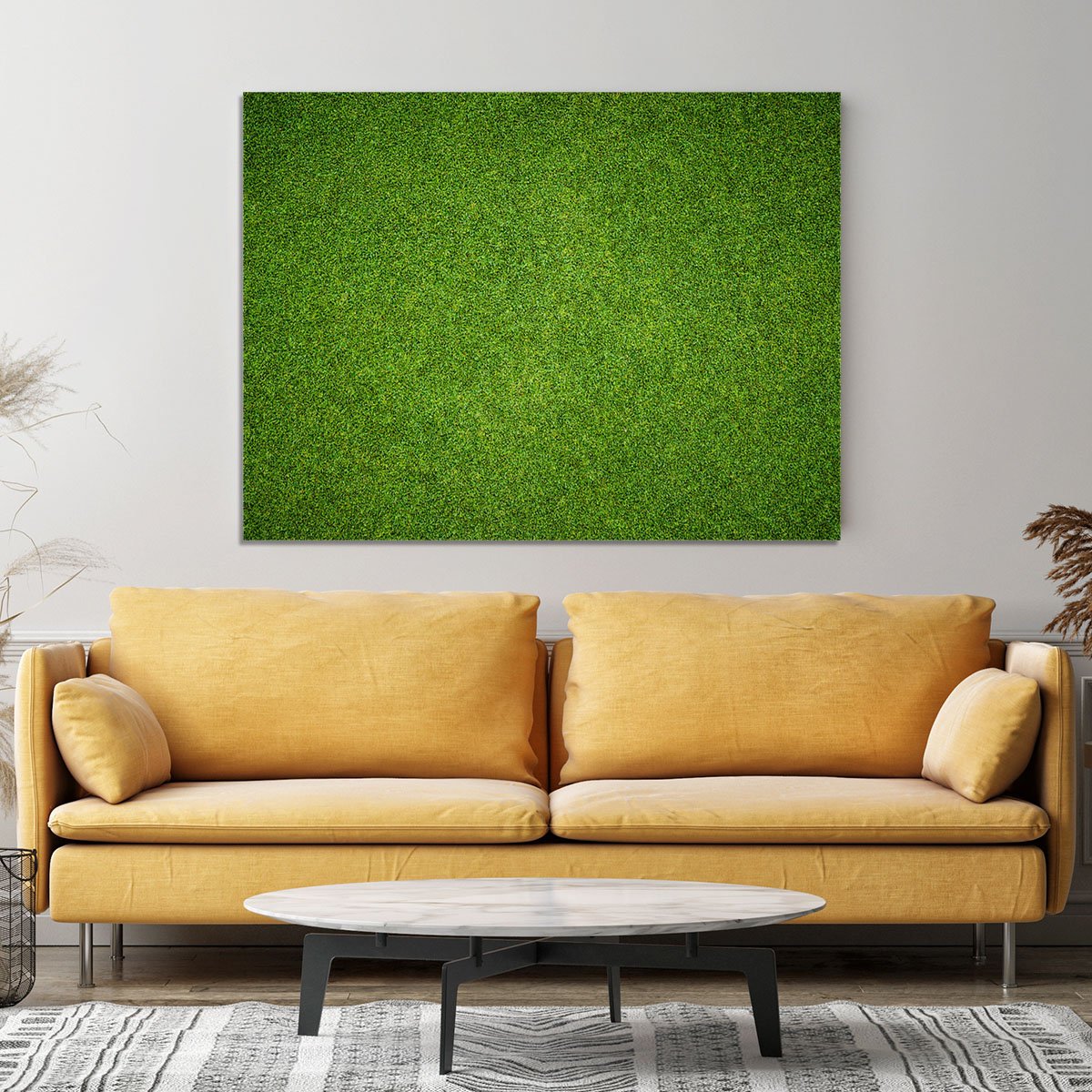 Beautiful green grass Canvas Print or Poster