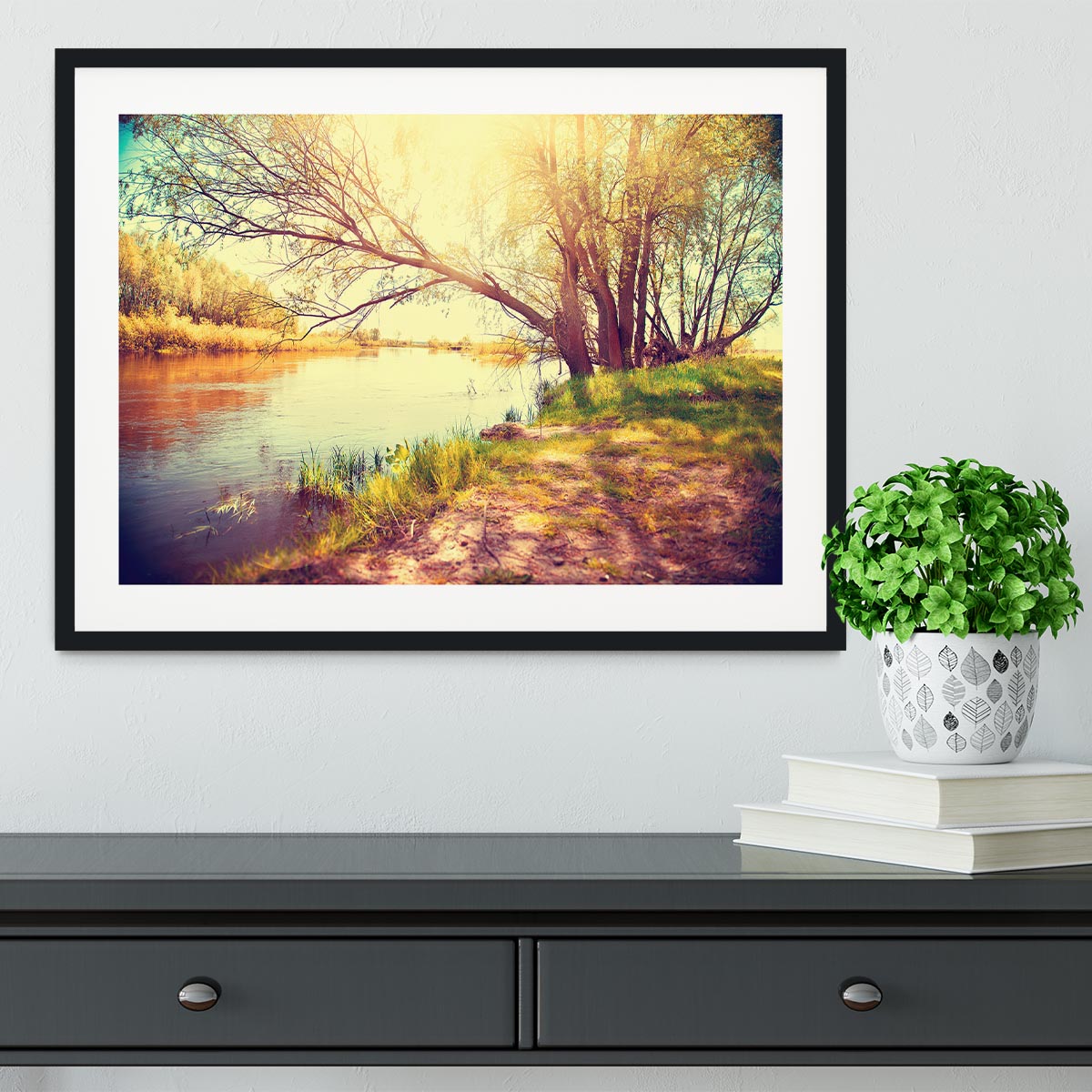 Beautiful scene Framed Print - Canvas Art Rocks - 1