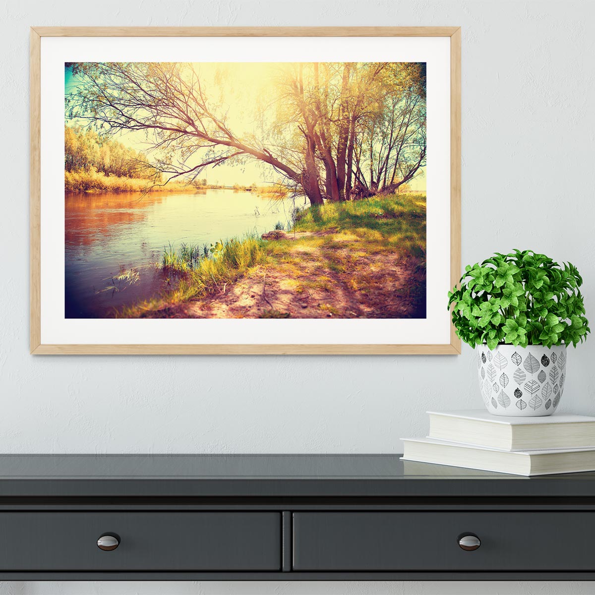 Beautiful scene Framed Print - Canvas Art Rocks - 3