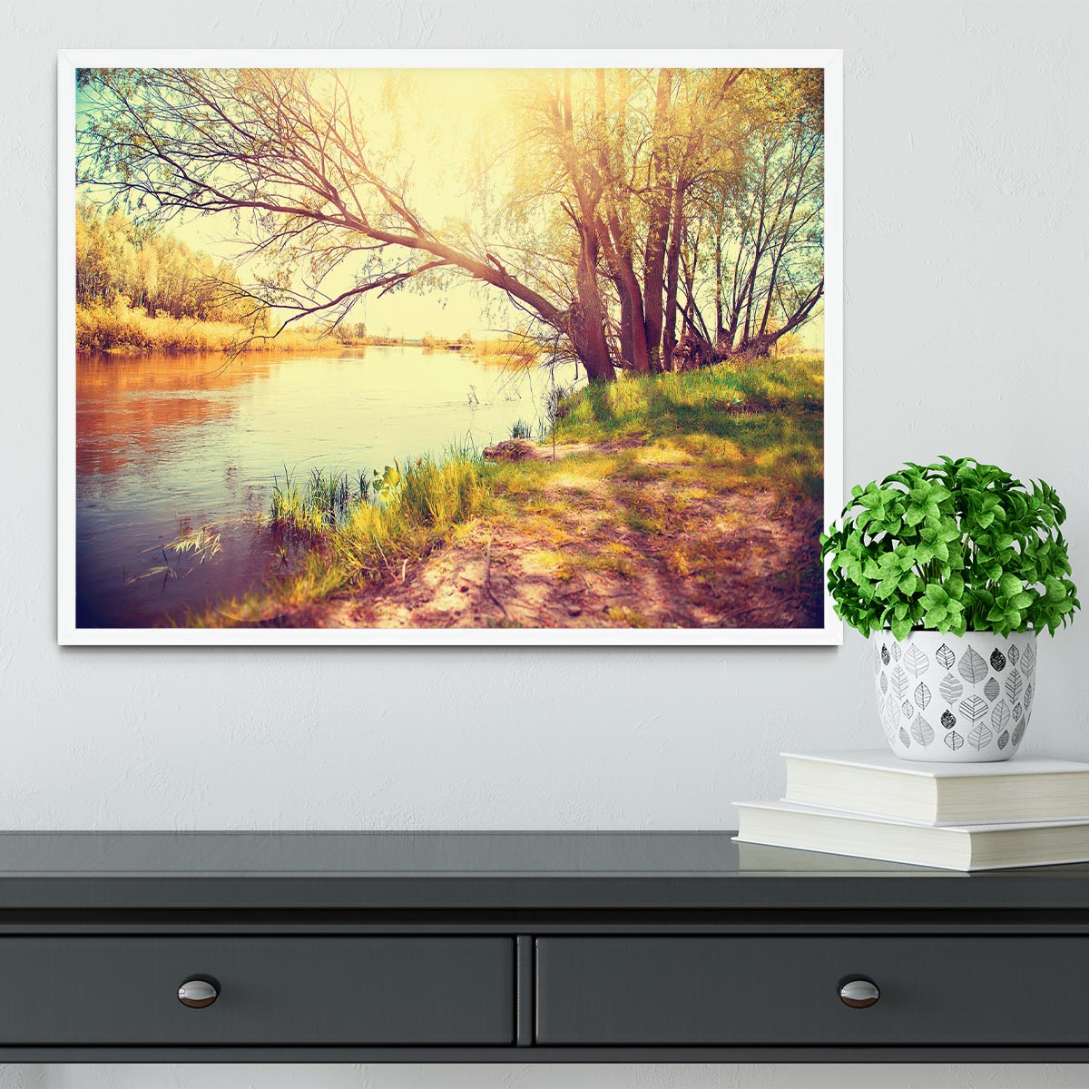 Beautiful scene Framed Print - Canvas Art Rocks -6