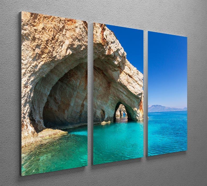 Beautiful sea landscapes 3 Split Panel Canvas Print - Canvas Art Rocks - 2