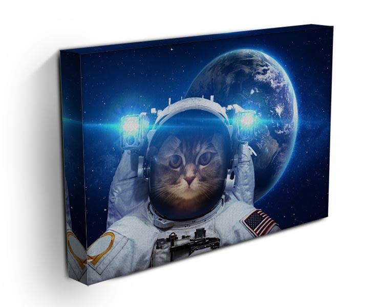 Beautiful tabby cat in outer space Canvas Print or Poster - Canvas Art Rocks - 3