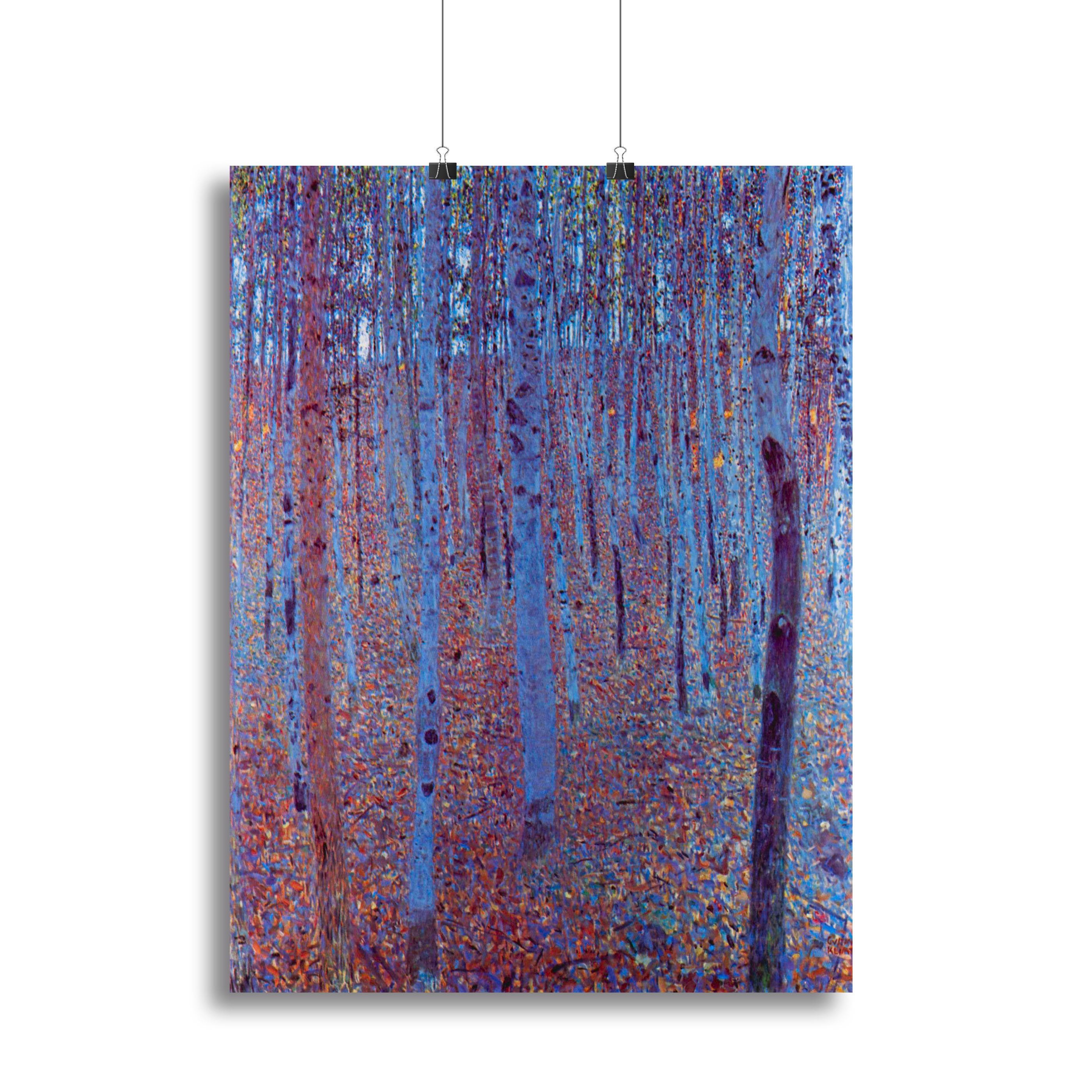 Beech Forest by Klimt Canvas Print or Poster
