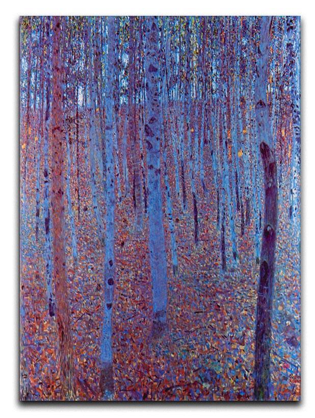 Beech Forest by Klimt Canvas Print or Poster  - Canvas Art Rocks - 1