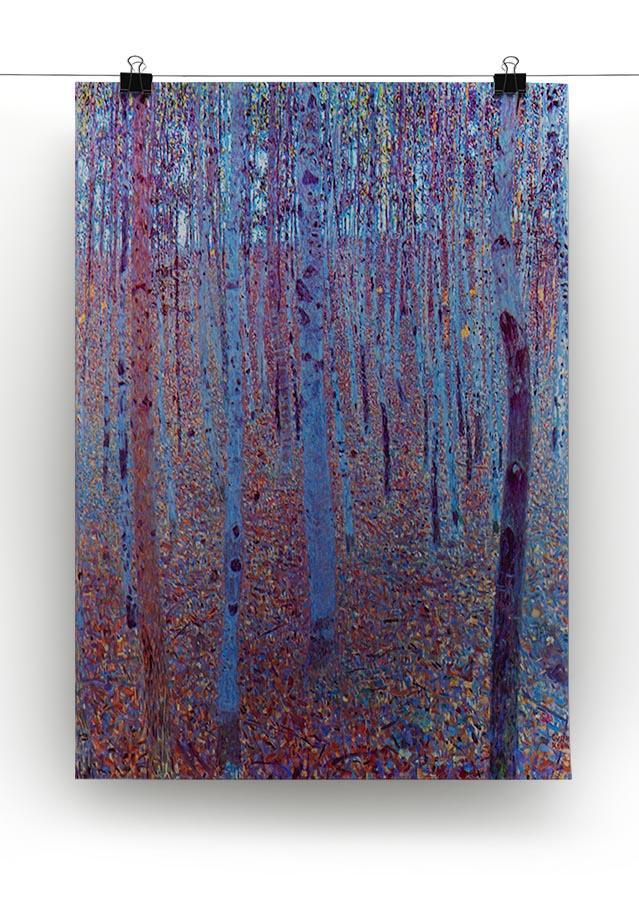 Beech Forest by Klimt Canvas Print or Poster - Canvas Art Rocks - 2