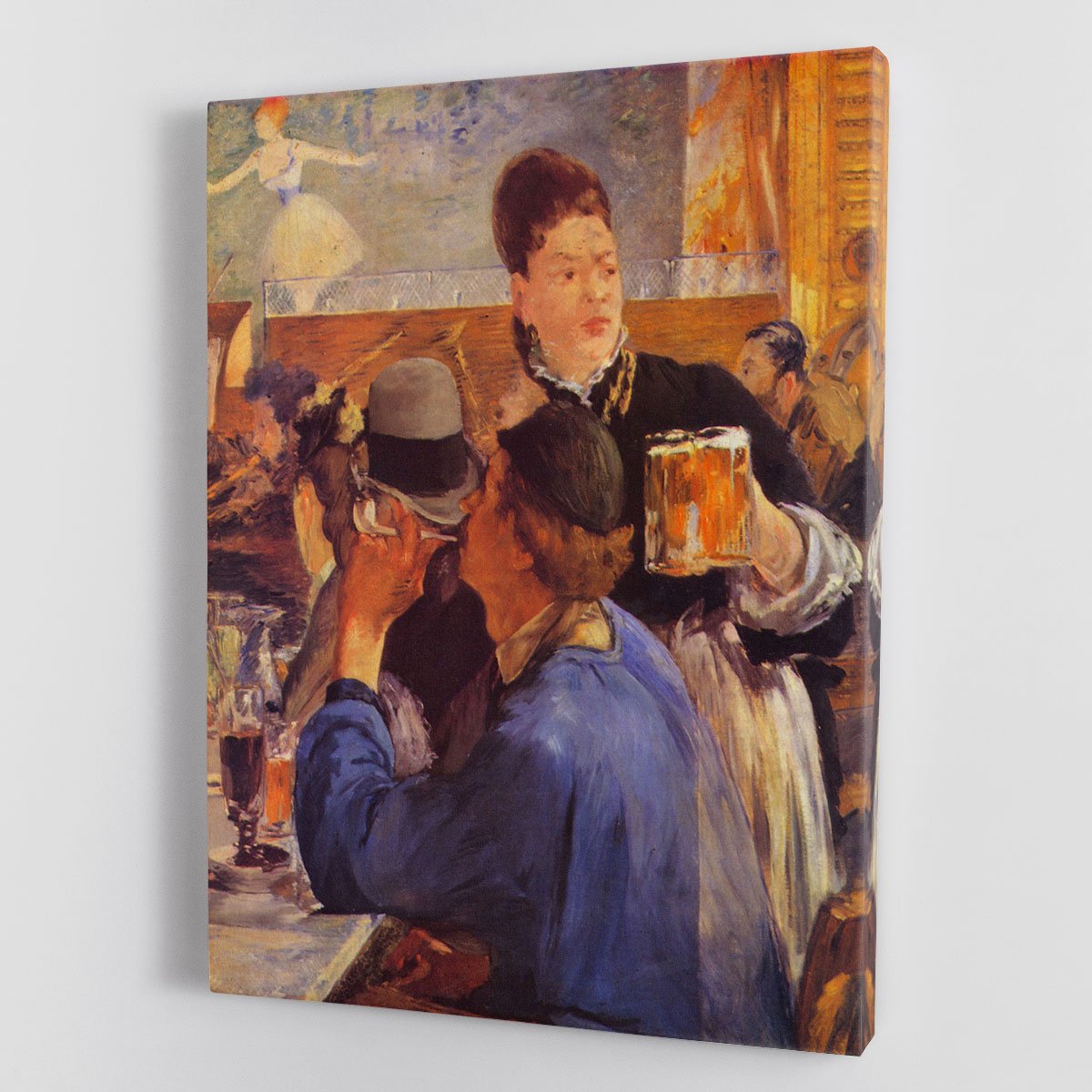 Beer Waitress by Manet Canvas Print or Poster
