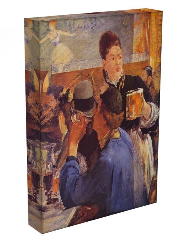 Beer Waitress by Manet Canvas Print or Poster - Canvas Art Rocks - 3