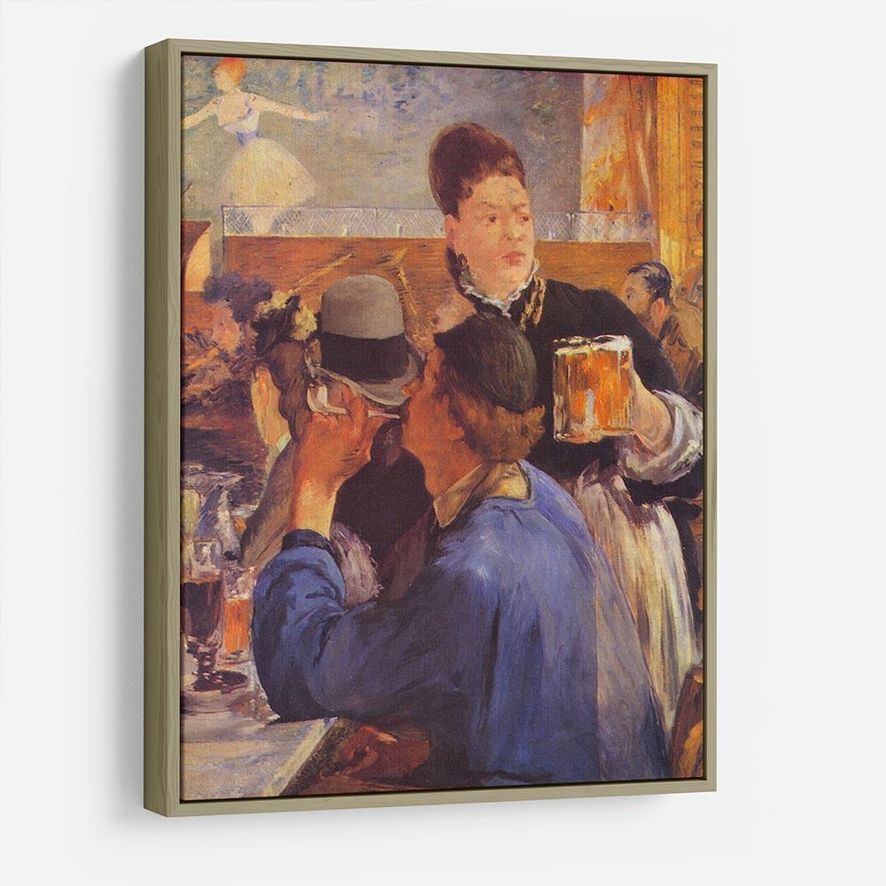 Beer Waitress by Manet HD Metal Print