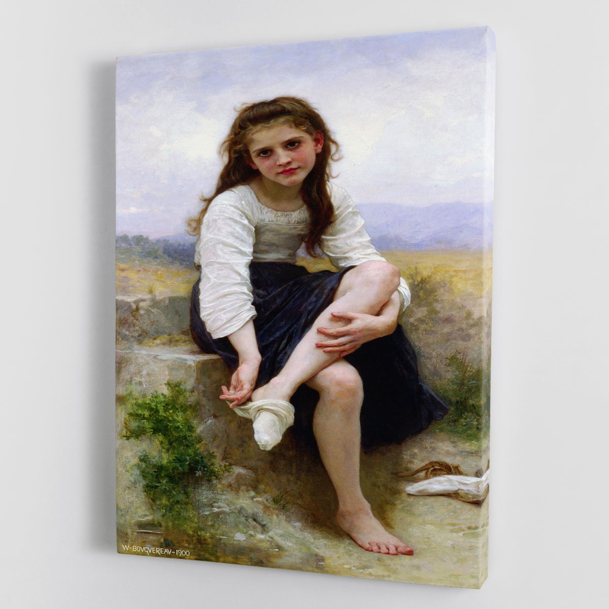 Before The Bath By Bouguereau Canvas Print or Poster