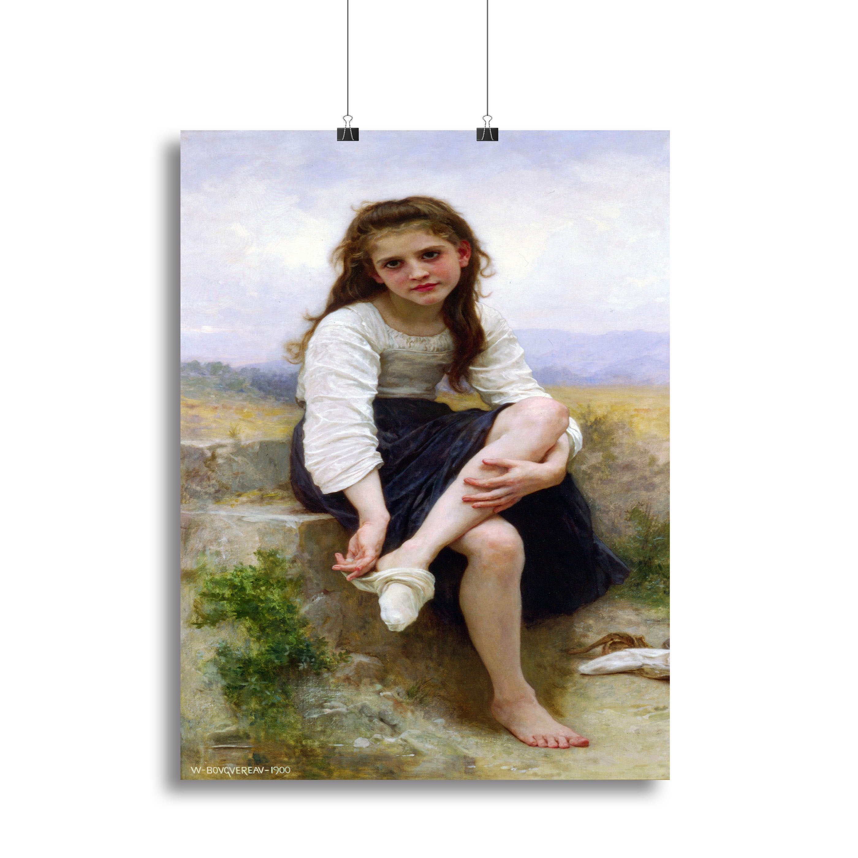 Before The Bath By Bouguereau Canvas Print or Poster