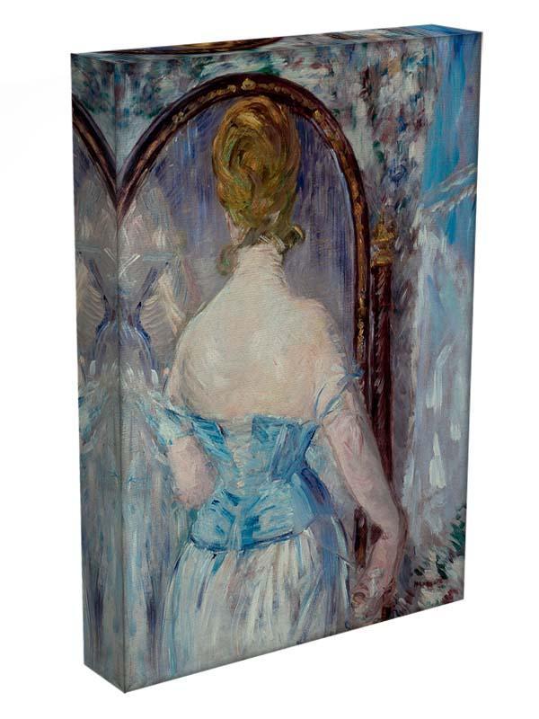Before the Mirror by Manet Canvas Print or Poster - Canvas Art Rocks - 3