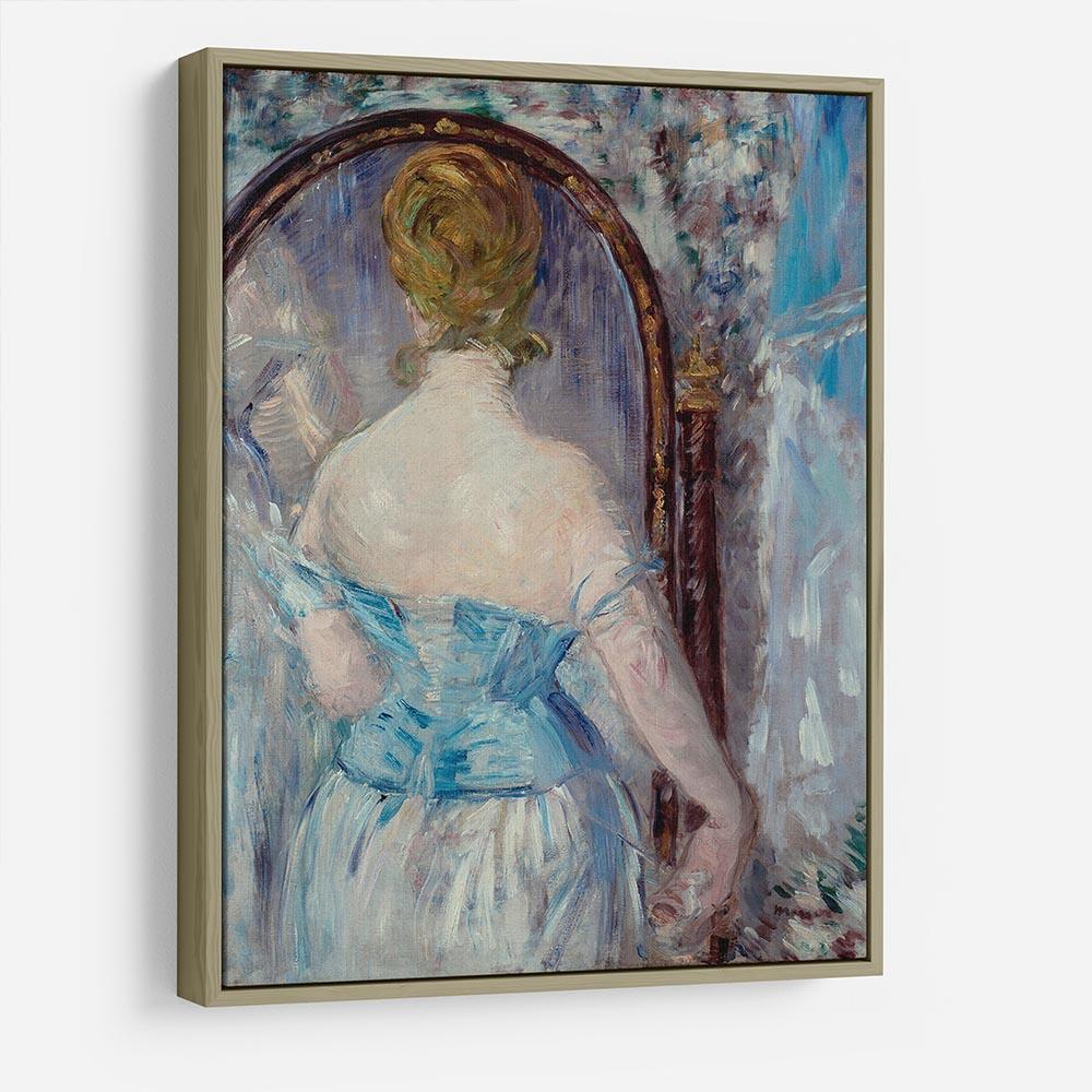Before the Mirror by Manet HD Metal Print