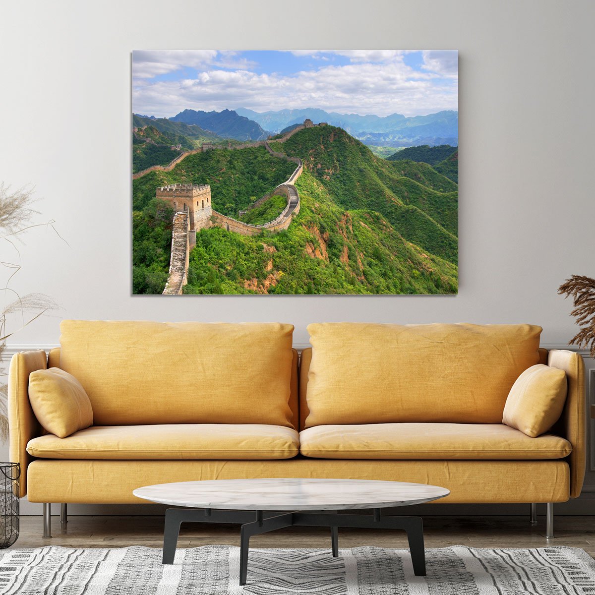 Beijing Great Wall of China Canvas Print or Poster